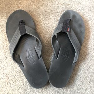 Black Rainbow sandals